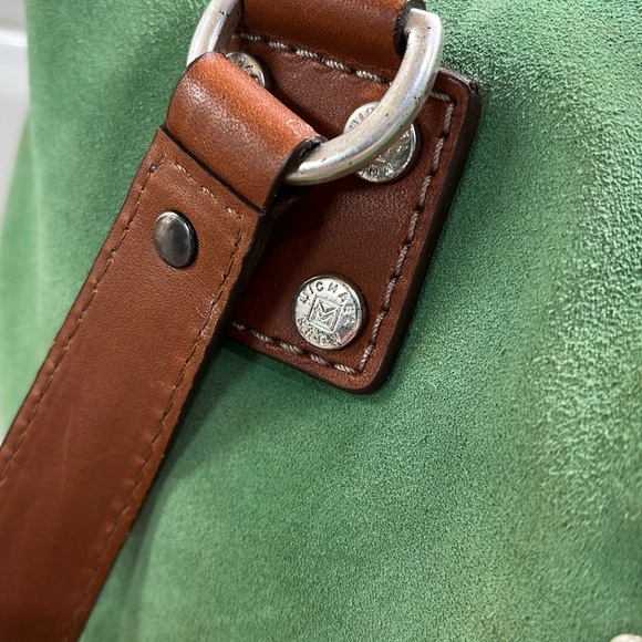 Michael Kors Studded Astor Large Satchel GUC - Picture 10 of 12